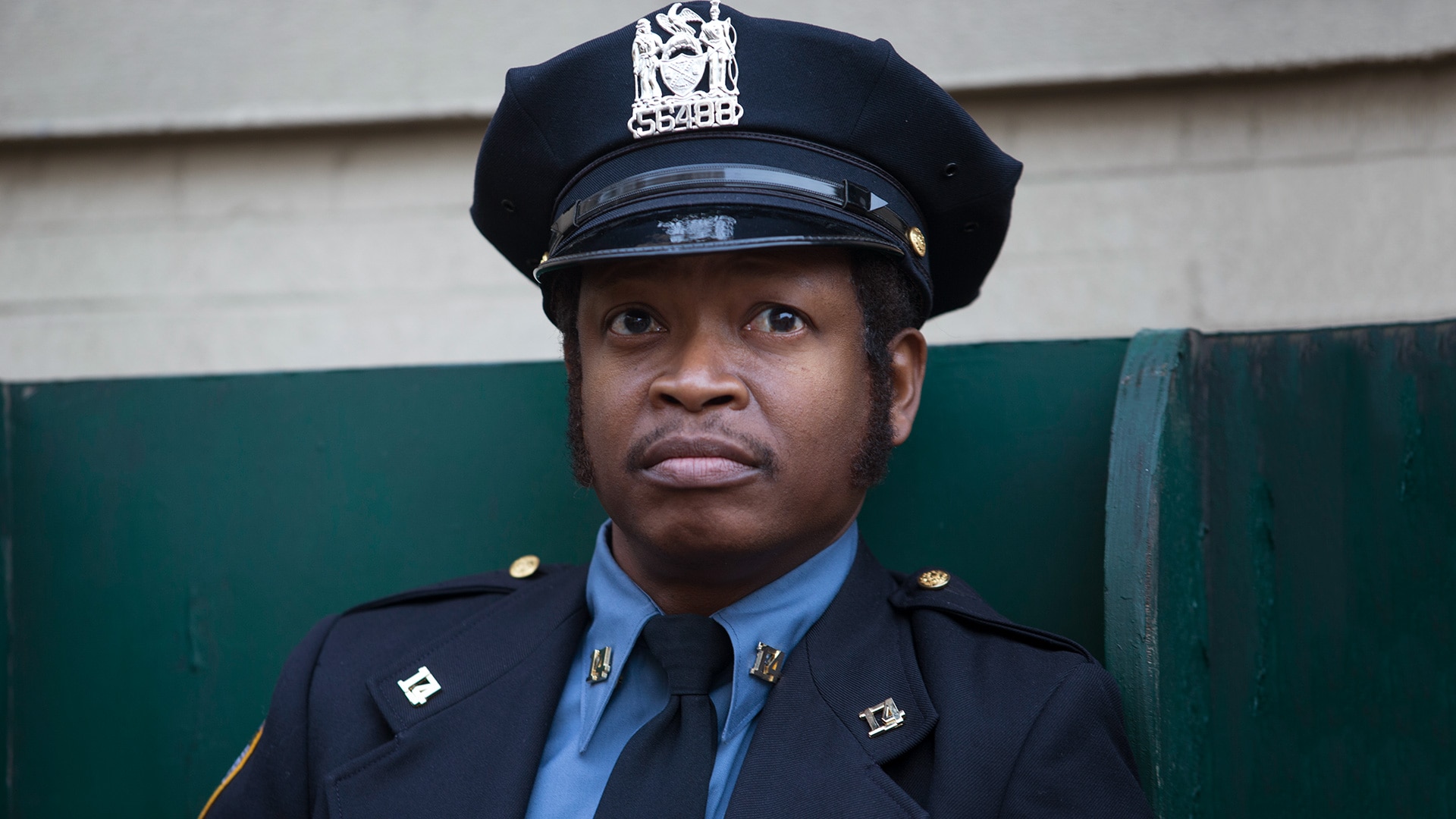 Chris Alston played by Lawrence Gilliard Jr on The Deuce Official