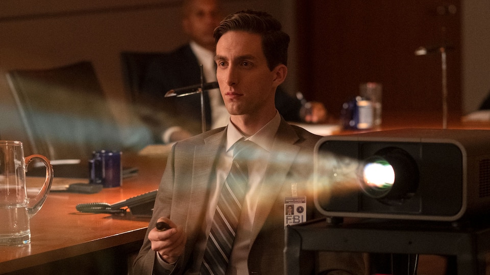 Agent Petey played by Dustin Ingram on Watchmen Official site for